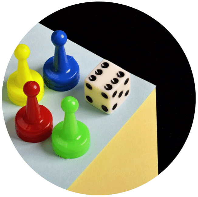 Board game pieces